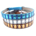 Luxor-Katzenhalsband in Metallic-Optik