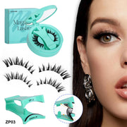 Magnetische Wimpern ZP03 Definiertes Cat-Eye, 2 Sets