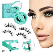 Magnetische Wimpern ZP04 Intensives Cat-Eye, 2 Sets