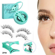 Magnetische Wimpern ZP06 Leichtes Glamour, 2 Sets